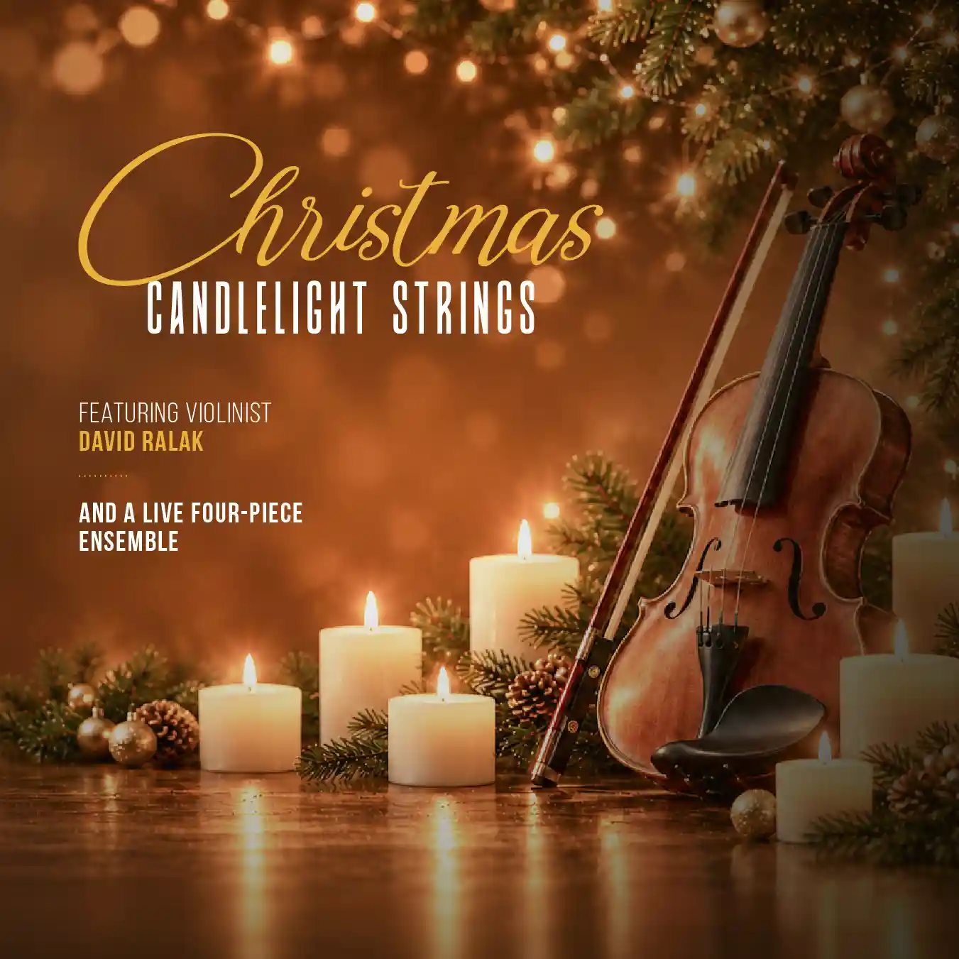 CHRISTMAS CANDLELIGHT STRINGS