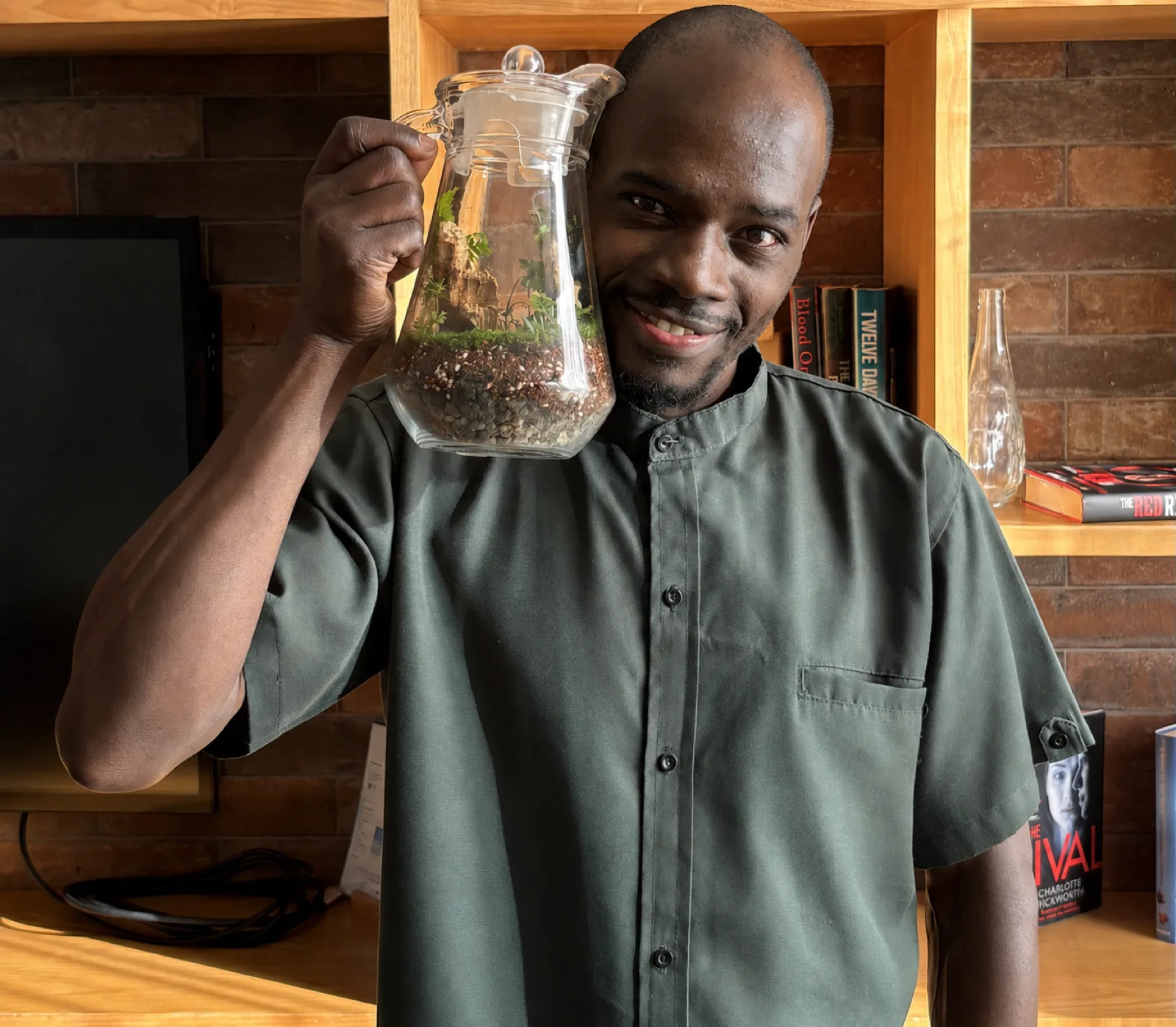 The Man Who Put The House in a Jar